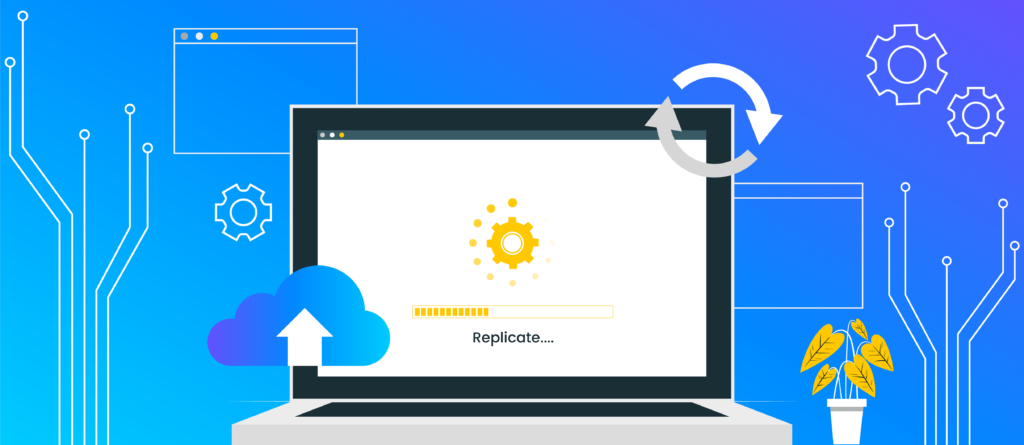 Replikasi basis data DCloud yaitu DReplicate dapat melakukan failover dengan mudah.