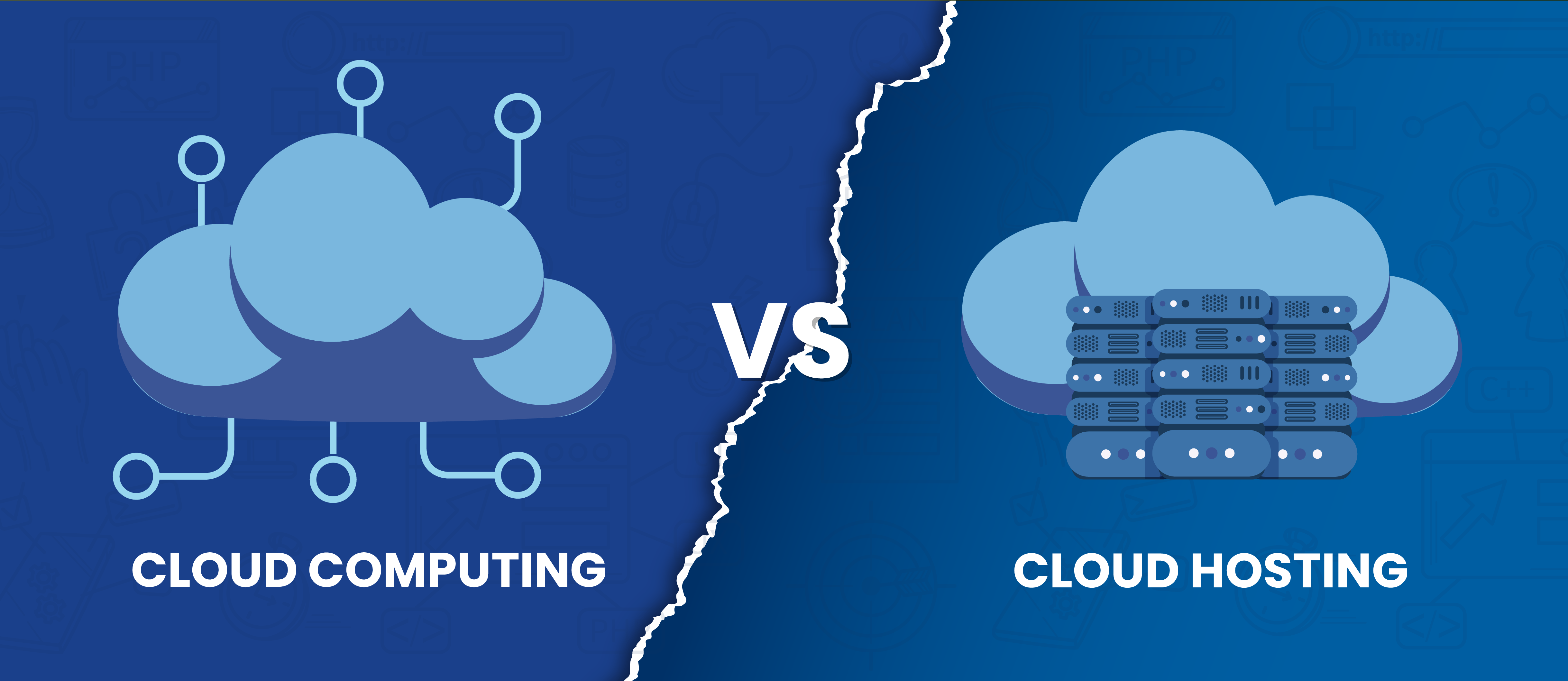 perbedaan cloud hosting dan cloud comptuing