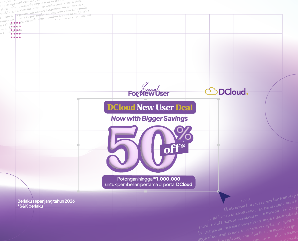 Promo DCloud New User 2026
